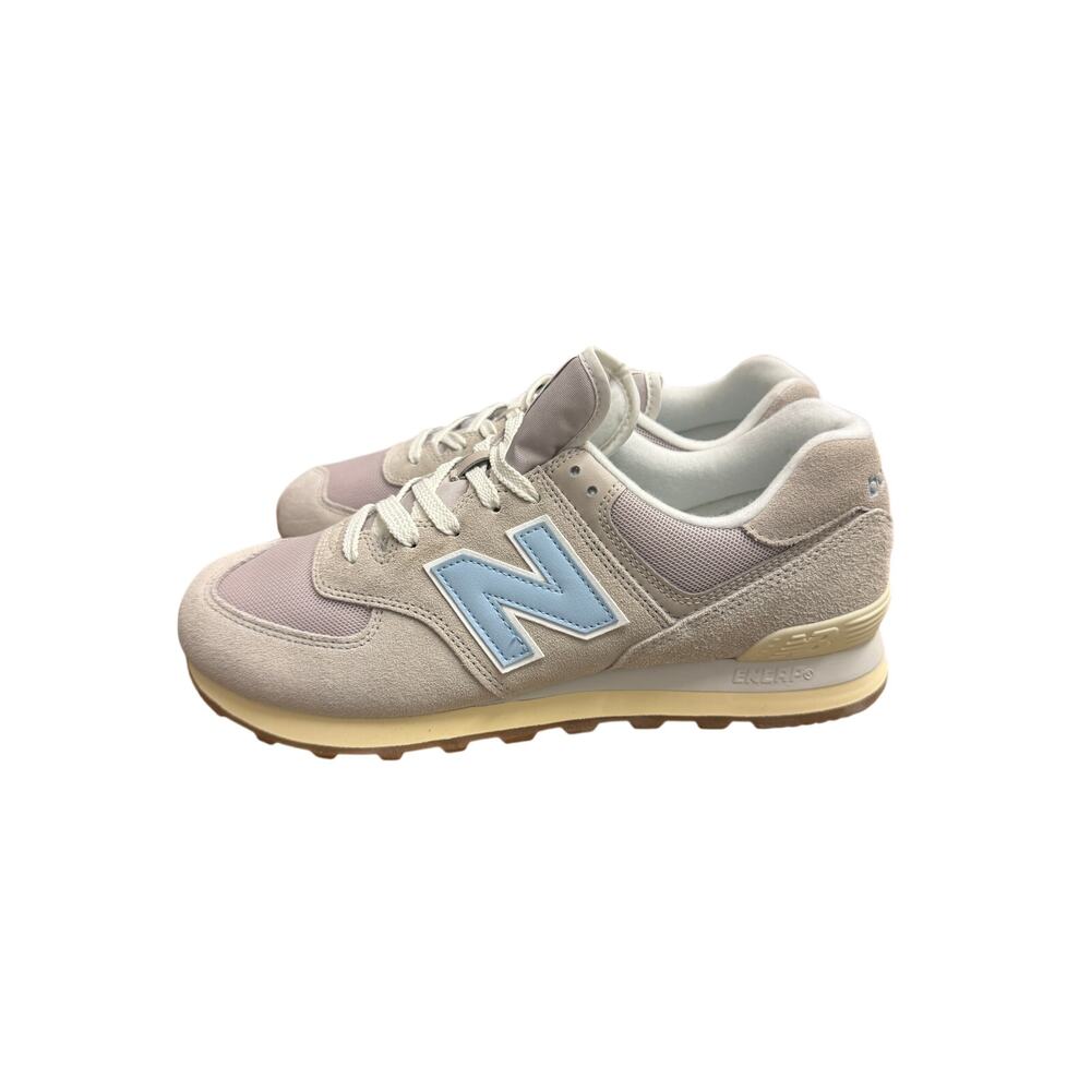 New Balance 574 Moonrock Chrome Blue Women 10 Casual Lifestyle Shoes WL574GQ2-B - Picture 3 of 8